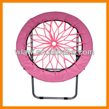 Foldable retiform round beach chair